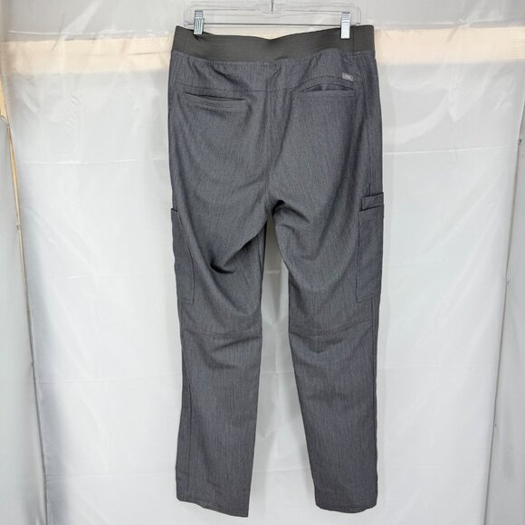 Figs Men M Axim Cargo Scrub Pants Heather Gray Drawstring Stretch Nurse Doctor - Picture 3 of 10